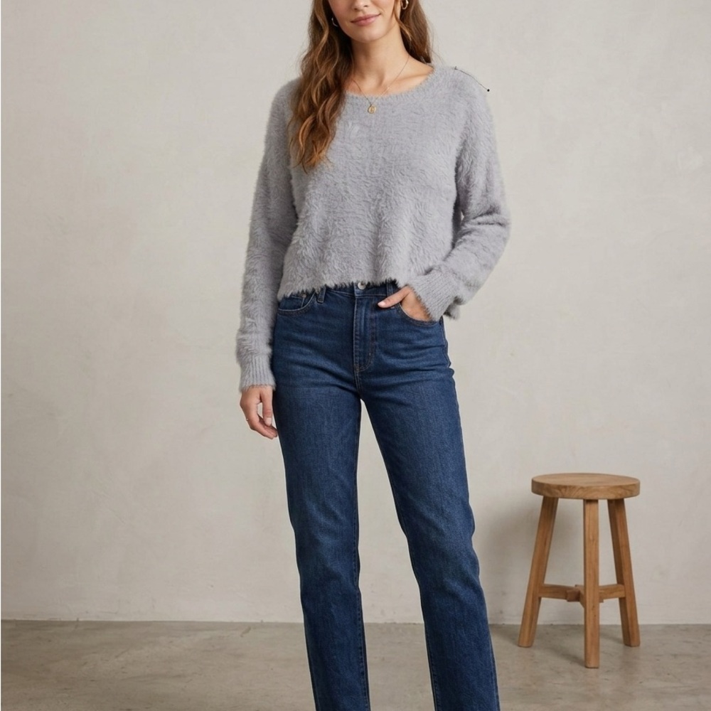 Bella Dahl Dark‎ Blue Straight Leg Jeans